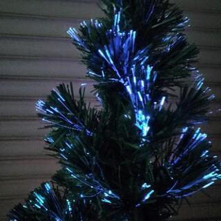 クリスマスツリー180グリーン光ファイバーの画像