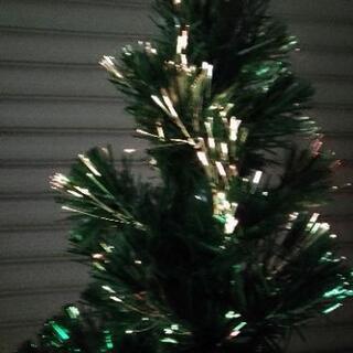 クリスマスツリー180グリーン光ファイバーの画像
