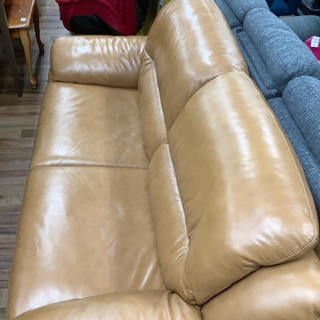 2人掛けソファー 大塚家具 キャメル