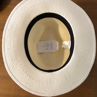 ストローハット　定価16000 セレクトショップの画像