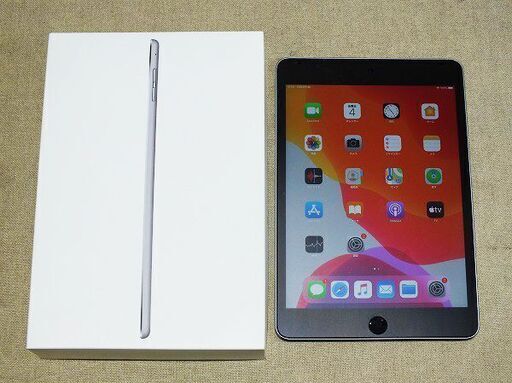 【苫小牧バナナ】美品☆Apple/アップル ｉPad mini 4 Wi-Fiモデル MK9N2J/A 128GB スペースグレイ 付属有り♪