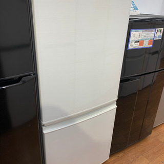 SHARPの2017年製2ドア冷蔵庫です！
