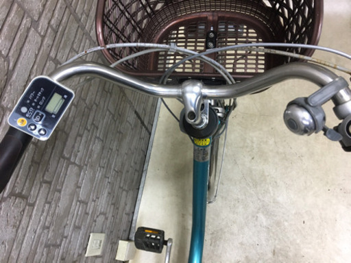 東京23区配達無料　新基準 Panasonic パナソニック ビビEX 8.9Ah リチウム 電動自転車☆中古☆26インチ☆パナ