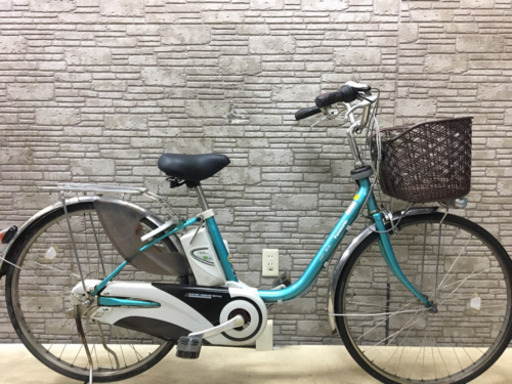 東京23区配達無料　新基準 Panasonic パナソニック ビビEX 8.9Ah リチウム 電動自転車☆中古☆26インチ☆パナ