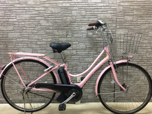 東京23区配達無料　新基準 ブリヂストン　ポルク　8.1Ah リチウム 電動自転車☆26インチ☆BS☆中古