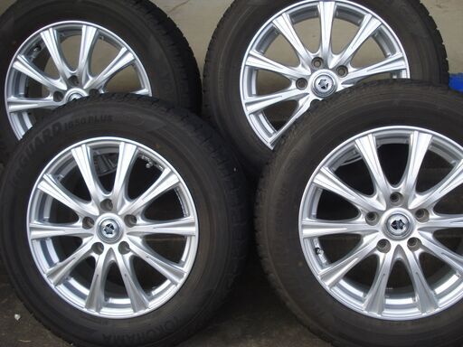 ヨコハマ215/60Ｒ16　スタッドレス　中古アルミ4本セット