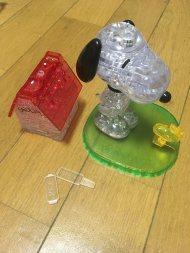 3Dパズル クリスタルギャラリー スヌーピー