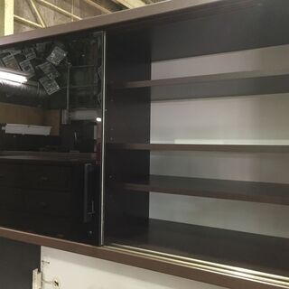 松田家具　スライド扉キッチンボードの画像