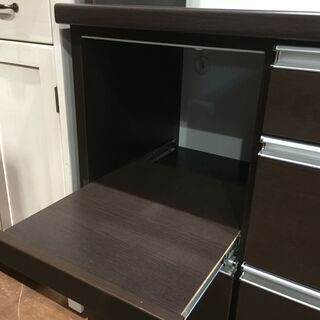 松田家具　スライド扉キッチンボードの画像