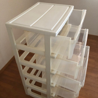 【あげます】アイリスオーヤマ 5段 チェスト の画像