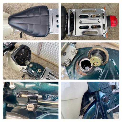 【動画ご確認ください】神奈川県藤沢市 ホンダ カブ50 カスタム C50 4速 セル付き キャブレター 原付２種 現車確認,ご相談ください!　