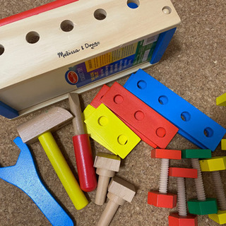 Melissa&Doug 木製ツールボックス