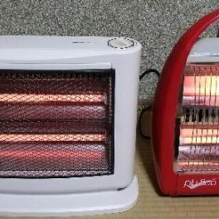 電気ストーブ(KOIZUMI)　電気ファンヒーター(SHARP)の画像