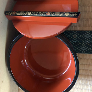 山中塗　ちらしセットの画像