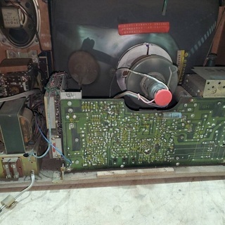 レトロ 日立 テレビ受信機 S-17B 1969年製の画像