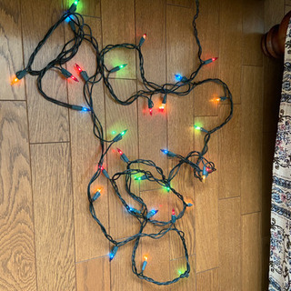 クリスマスツリー飾り　デコレーションランプ