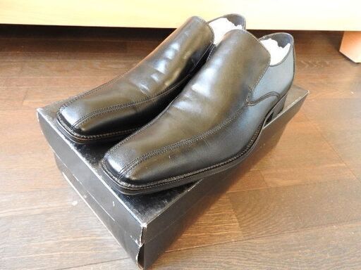 【値下】新品！SUIT SELECT　スーツセレクト　ビジネスシューズ①　革靴　黒