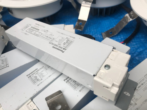 ◆Panasonic LED照明器具 ダウンライト+電源ユニット10台セット◆NDN16680 NNK16001SLE9◆16年製◆中