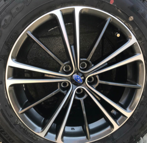 SUBARU BRZ純正ホイール　スタッドレスタイヤ