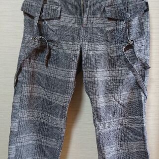 新品未使用 サスペンダー パンツ 