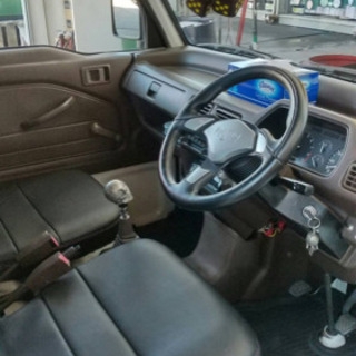 ホンダ アクティ軽トラ 車検あり 平成5年 4駆 エアコン 改造多数 電装系キャブ新品交換 純正塗装済の画像