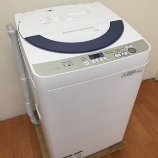 シャープ 全自動洗濯機 5.5kg ES-GE55R-H L05-14