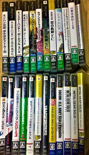 PSP＋ソフト24本　（付属品完備）　