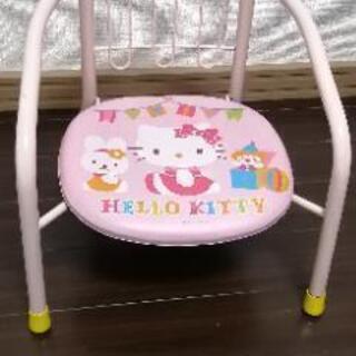 プープー椅子　ベビーチェア　キティちゃん