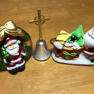 🎄✨クリスマス用置物3点セット🧑‍🎄