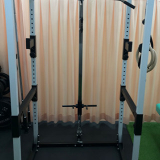 アイロテック　パワーラックとバーベル一式セット(140kg)の画像