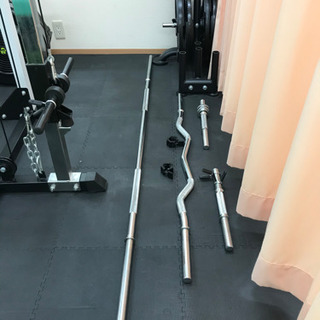 アイロテック　パワーラックとバーベル一式セット(140kg)の画像