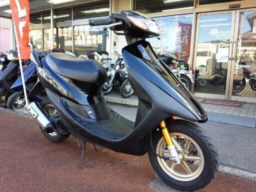 NO.3590　ライブディオＺＸ （ＤＩＯ） ２サイクル　ハネ付き　ディスクブレーキ　キャストホイール　ブラック　☆彡