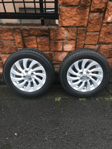 トヨタ　bB純正アルミホイール&スタッドレス　セット　美品　185/65/15