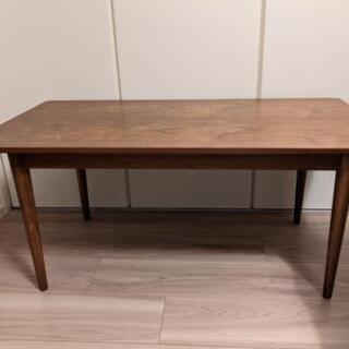 木製ローテーブルふたつセット
