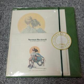 ノーマン・ロックウェル 便箋セット オリジナルバインダー付き
