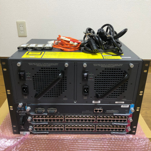 【美品】Cisco Catalyst4503 （WS-C4503） 98Gigabit Ethernet