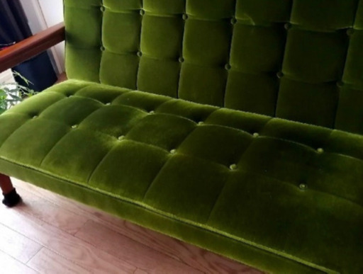 カリモクソファ　2人がけ