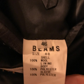 ビームス　BEAMS HEART スーツ　上下　サイズ46 紳士　グレーの画像