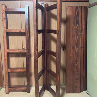 簡易の棚差し上げますの画像