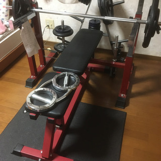 バーベルスタンド、ベンチセット