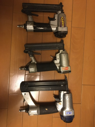 エアーネイラー　3個　釘打機