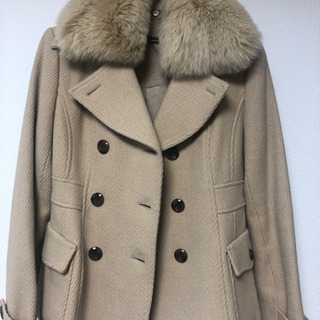 ウールのハーフコート　伊勢丹にて購入