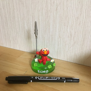 エルモのメモクリップの画像