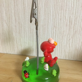 エルモのメモクリップの画像