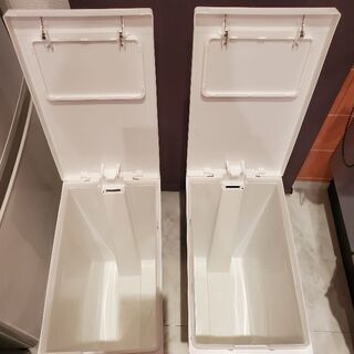 トンボ　ユニシード　プッシュ&ペダル　ゴミ箱の画像