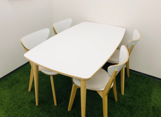 イケア IKEA テーブル&チェア&クッション セット