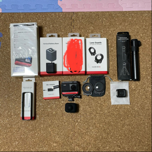INSTA360 ONE R ツイン版とオプション多数