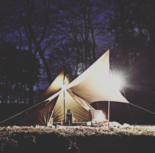 テンマクデザイン ムササビウイング13ft.TC“焚き火”バージョン