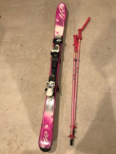 【売約済み！】ジュニア女子　スキーセット