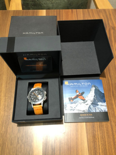 取引中、HAMILTON  KHAKI  E.T.O 値下げしました！